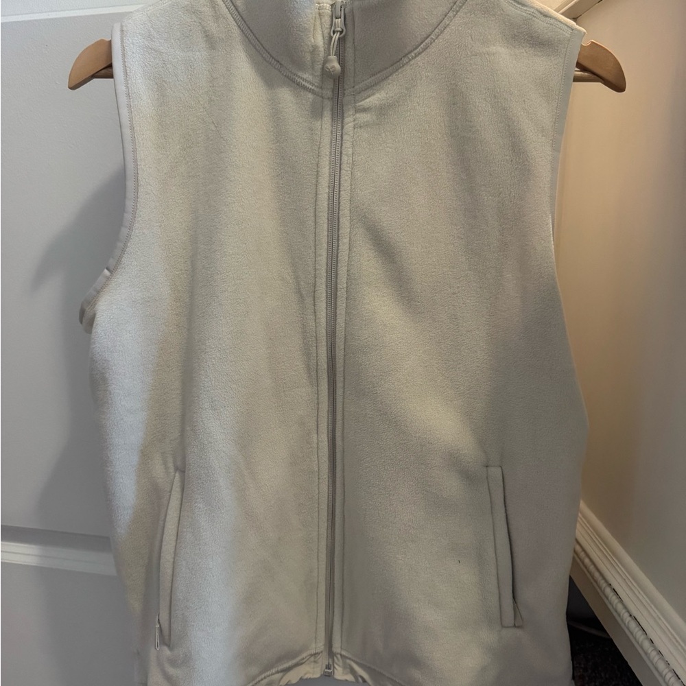 Light Brown/Beige Fleece Vest